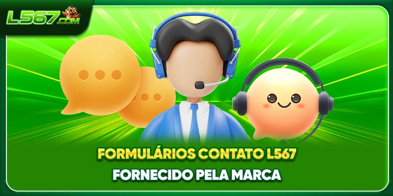Formulários contato L567 fornecido pela marca