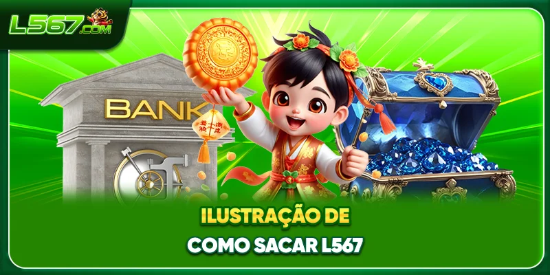 Ilustração de como sacar L567