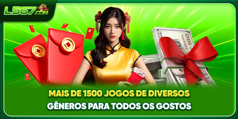 Mais de 1500 jogos de diversos gêneros para todos os gostos